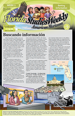Spanish Florida Third Grade Studies Weekly